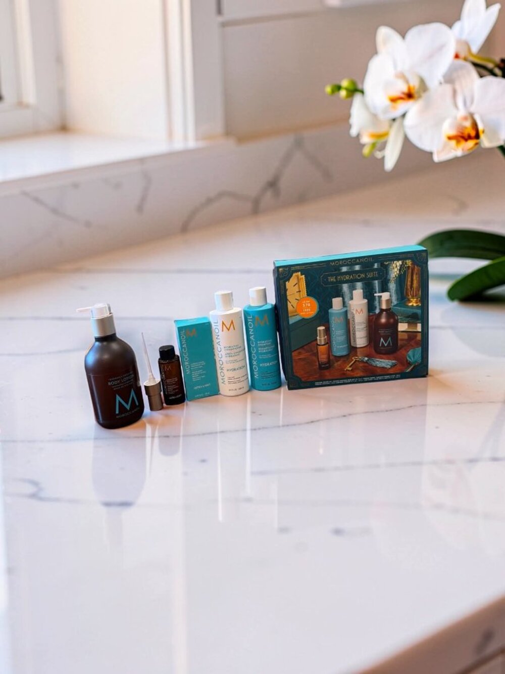 Moroccanoil Hydration Suite – Shampoo & Conditioner Treatment Mist Body Lotion